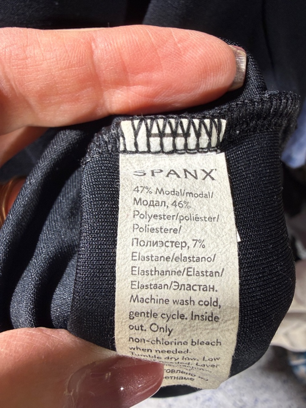 SPANX Black Women's Top - Picture 6 of 6